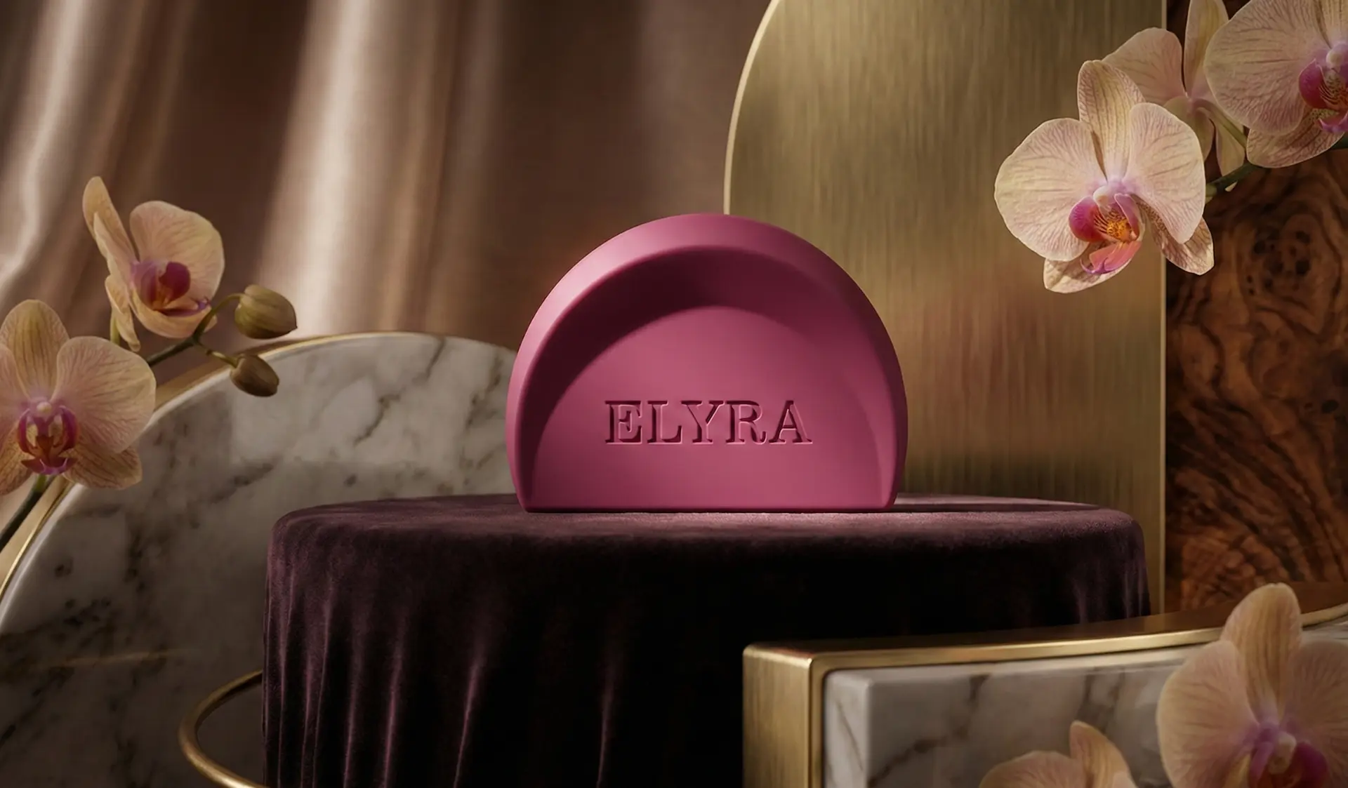 Anteprima della nuova collezione ELYRA tra orchidee e marmo