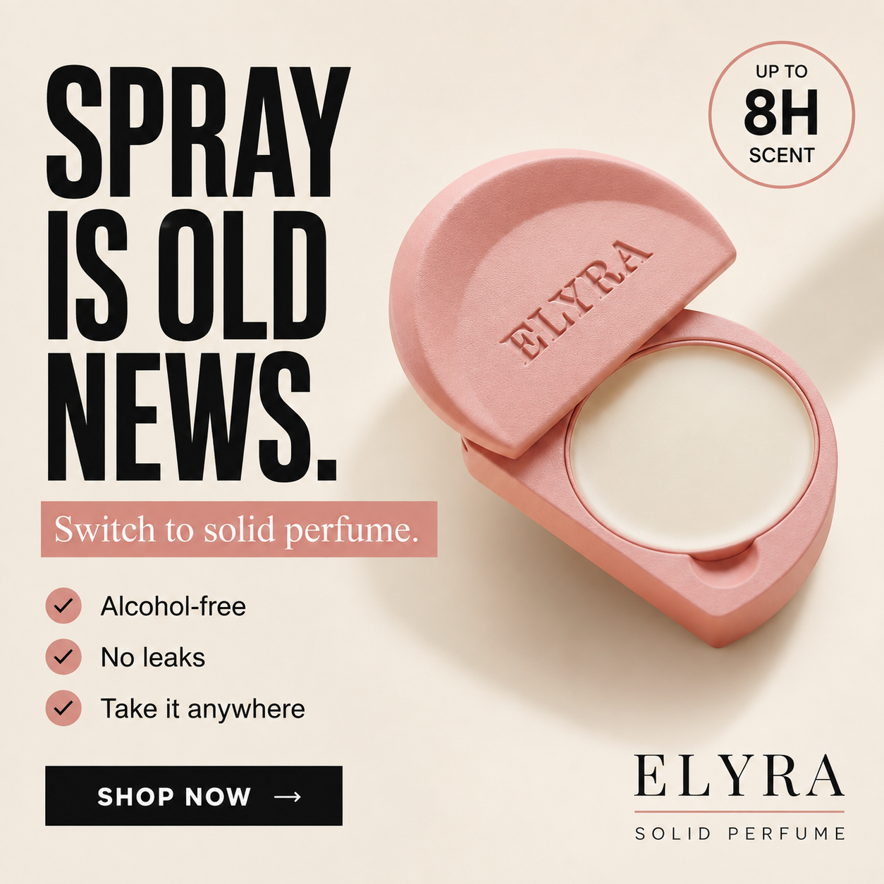 ELYRA solid perfume